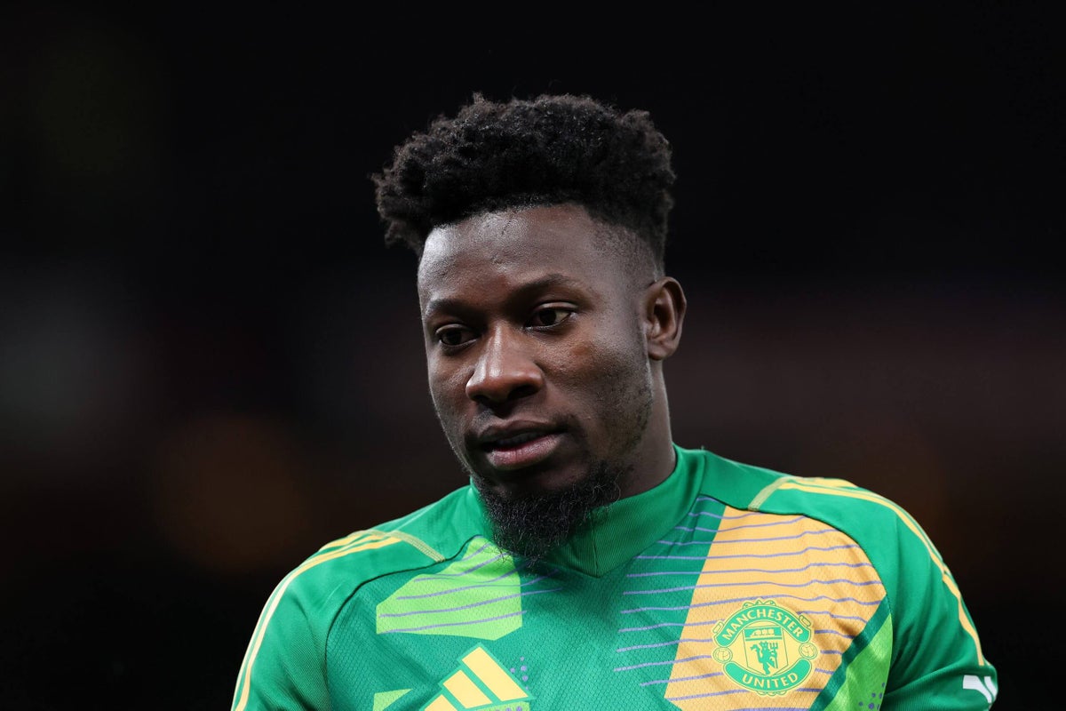 Andre Onana rested for Manchester United game at Newcastle
