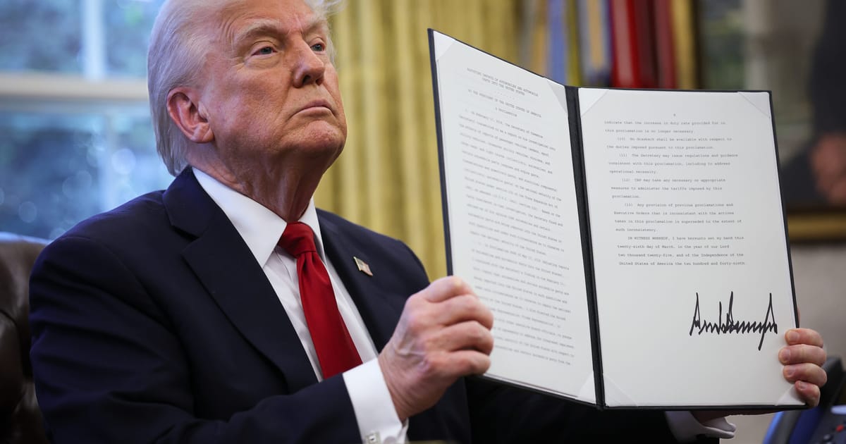 EU to bundle response to Trump’s tariffs – POLITICO