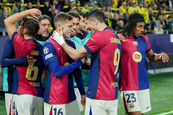 Borussia Dortmund v FC Barcelona - UEFA Champions League 2024/25 Quarter Final Second Leg