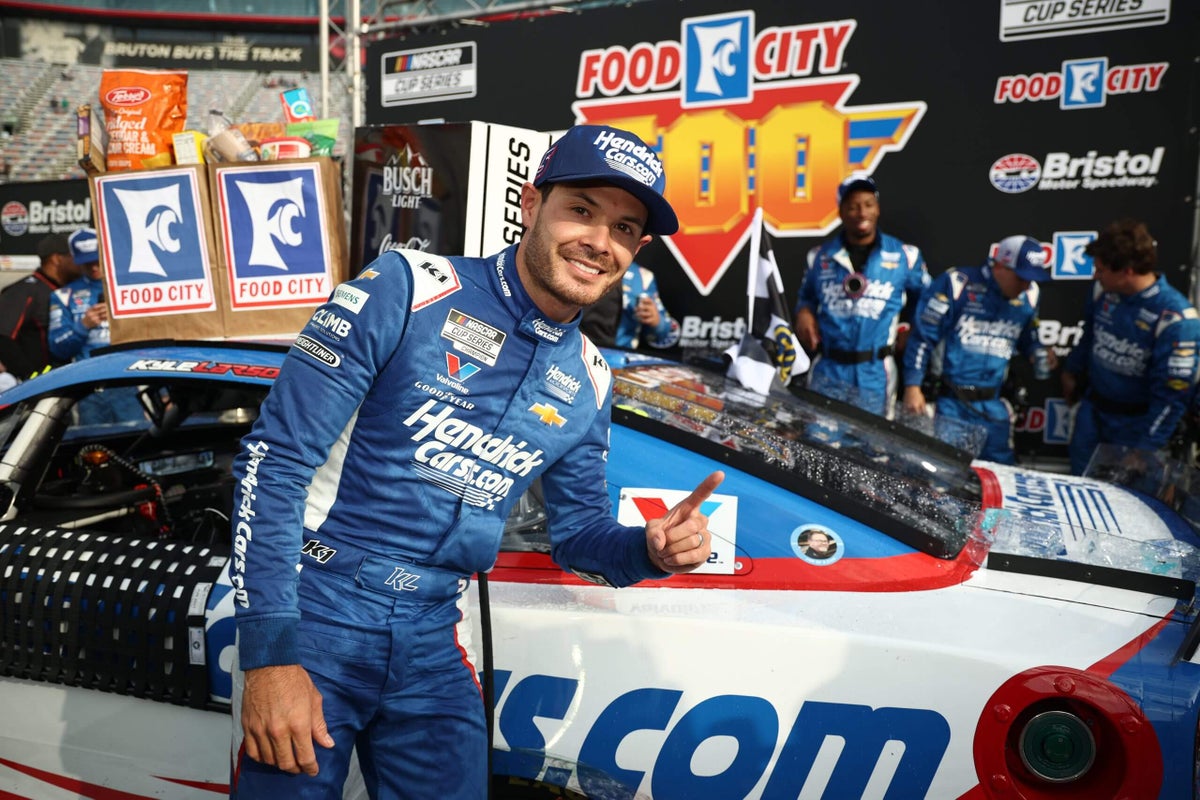 Kyle Larson’s Bristol win a fitting tribute to late Hendrick PR director Jon Edwards