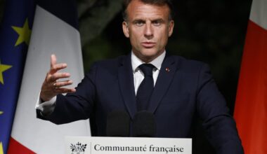 Trump should direct anger at Putin, who ‘must stop lying’ about Ukraine, Macron says – POLITICO