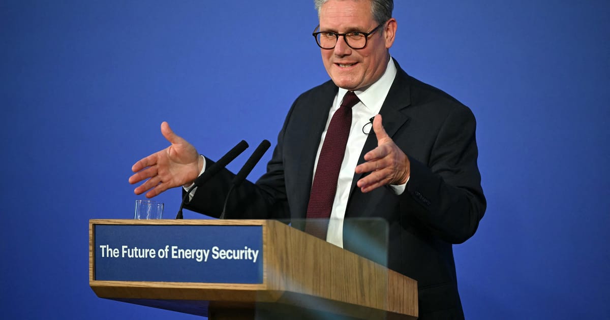 Keir Starmer bets on green patriotism to beat fossil fuels — and Farage – POLITICO