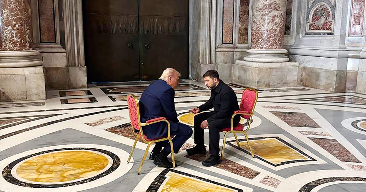 Ukraine hit by new Russian drone attack after Trump-Zelenskyy meeting – POLITICO
