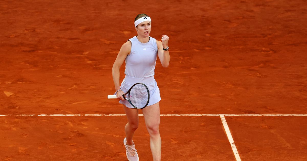 Svitolina tops Rybakina to stay perfect on clay in 2025
