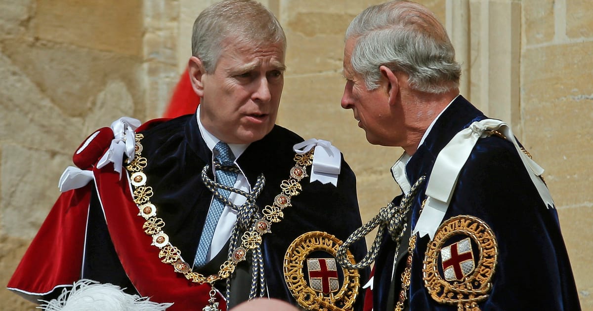 King Charles drawn into Prince Andrew spy scandal in UK – POLITICO