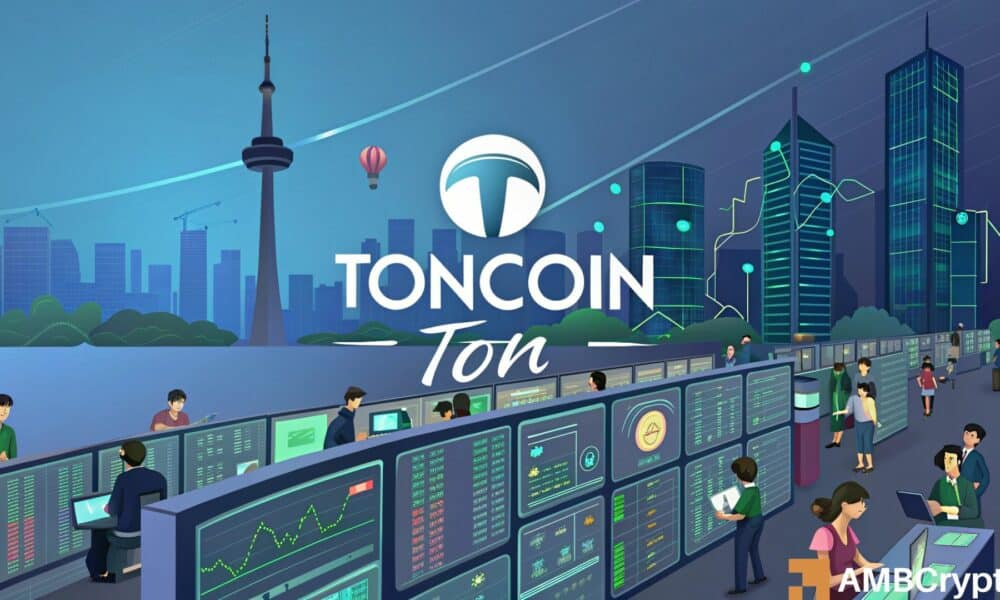 Toncoin's large transaction spikes to 9.03 billion worth $34.28 billion
