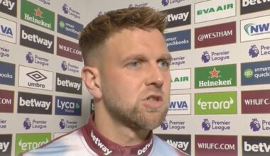 'I'm very angry' - Niclas Fullkrug launches scathing attack on West Ham teammates