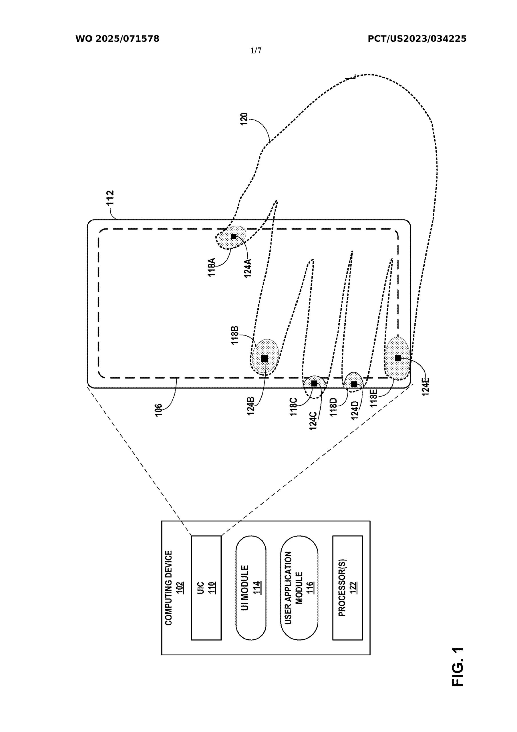 Google Pixel patent touch sensitive body WIPO 1