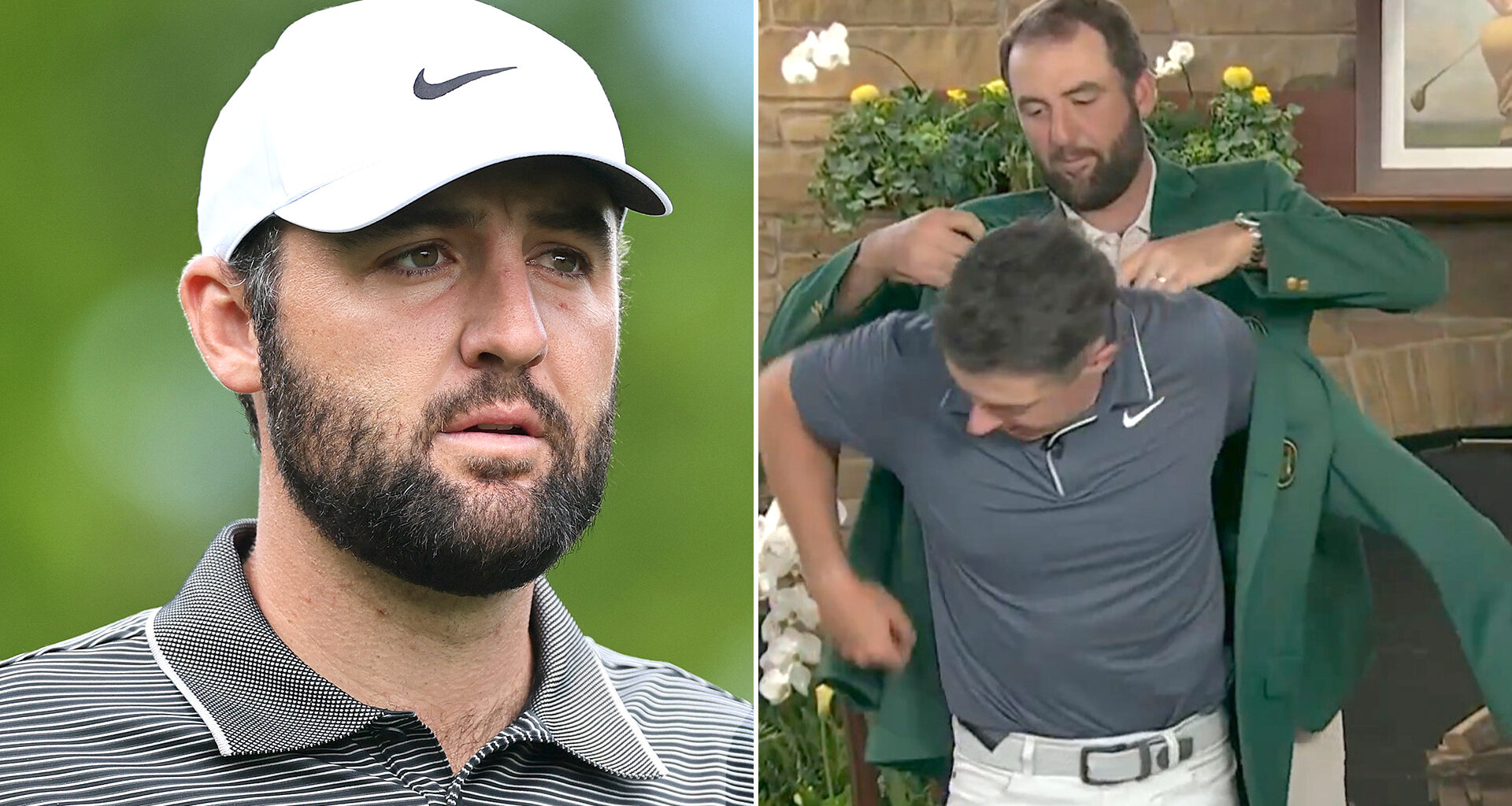 Scottie Scheffler opens up on giving Rory McIlroy green jacket after he was slammed for 'classless' gesture at Masters