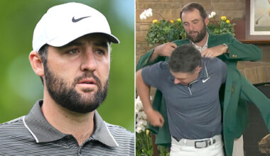 Scottie Scheffler opens up on giving Rory McIlroy green jacket after he was slammed for 'classless' gesture at Masters