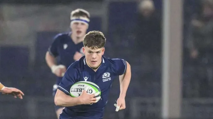 Hector Patterson will return from injury to start at scrum-half for Scotland Under-20s against Italy on Friday night. Image: © Craig Watson - www.craigwatson.co.uk