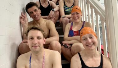 Five historic pools, one day: Edinburgh swimmers complete Victorian pool challenge for charity