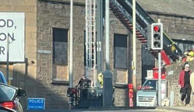 Teenagers charged after rescue from Eagle Mills roof in Dundee