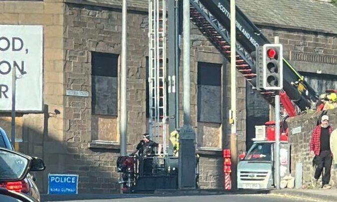 Teenagers charged after rescue from Eagle Mills roof in Dundee