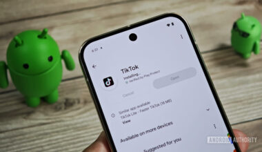 Installing an Android app from Google Play