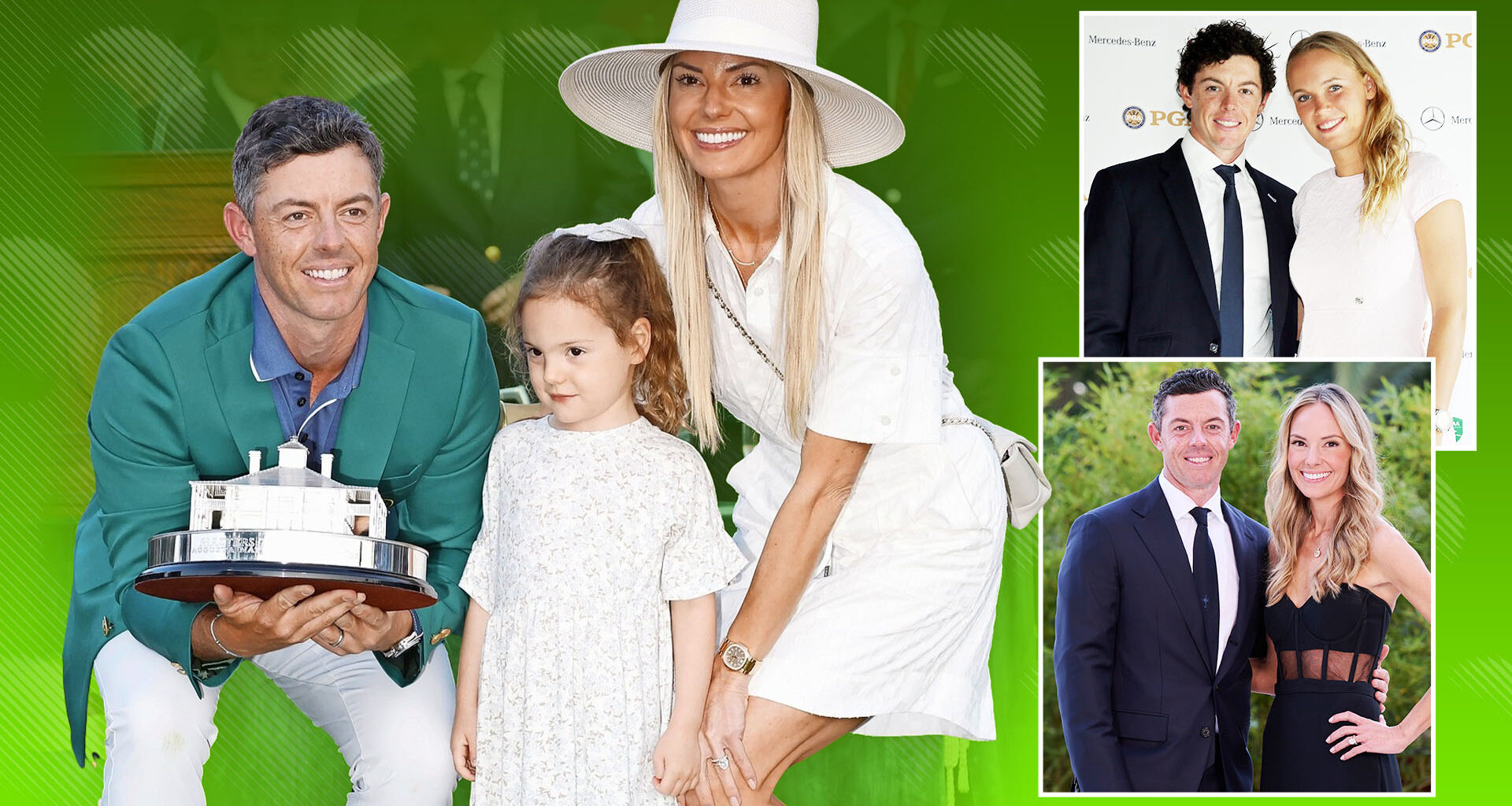 Caroline Wozniacki takes dig at ex-fiance Rory McIlroy as she watches him win Masters years after brutal split