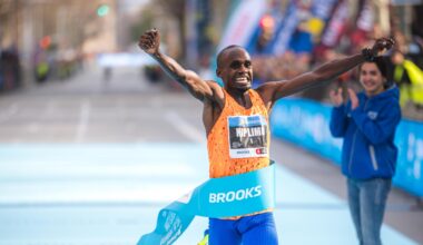Jacob Kiplimo new world record Barcelona Half Marathon 2025 credit: eDreams Mitja Marató de Barcelona by Brooks