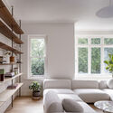 Broomhill Road House / Urban Projects Bureau - Interior Photography, Living Room, Wood, Shelving, Table, Chair