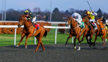 An 8/1 shot leads the way at Kempton tonight