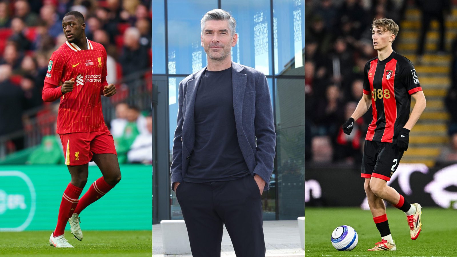 Richard Hughes must pick between Konate and Huijsen as Van Dijk's partner