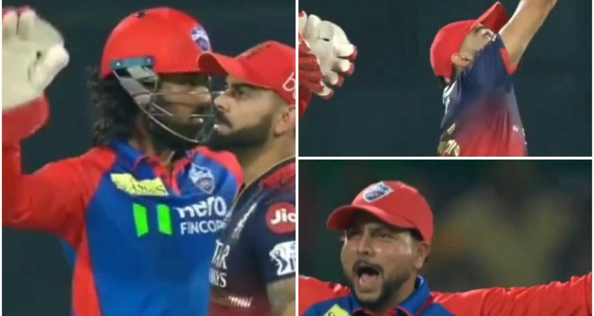 Kuldeep Yadav, KL Rahul Appeal After Virat Kohli Catches Ball Thrown to Keeper During DC vs RCB [WATCH]