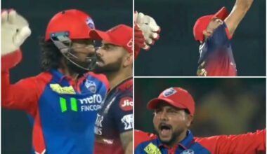 Kuldeep Yadav, KL Rahul Appeal After Virat Kohli Catches Ball Thrown to Keeper During DC vs RCB [WATCH]