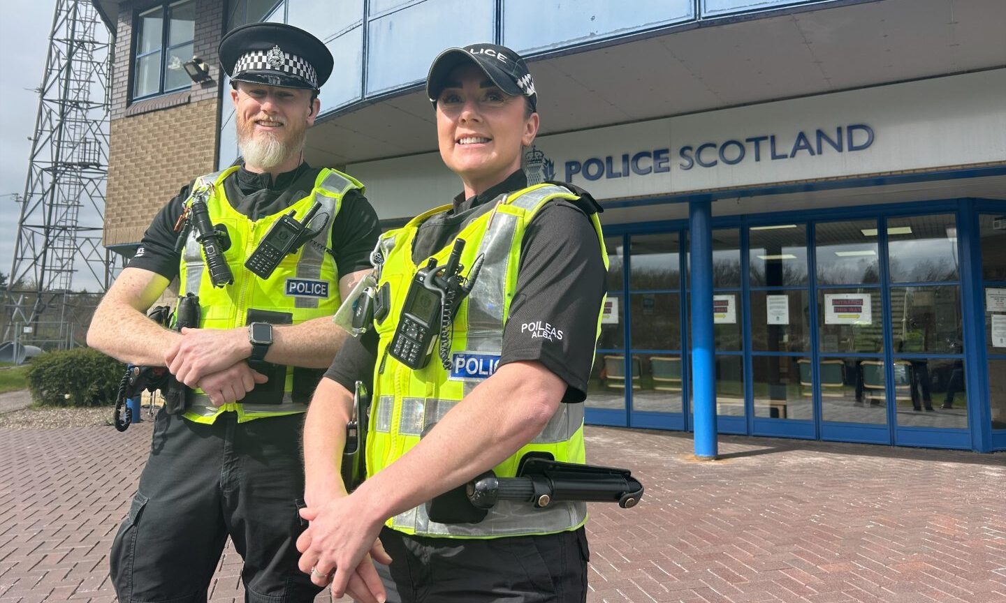 Hero cops save man's life in Glenrothes' Kingdom Shopping Centre