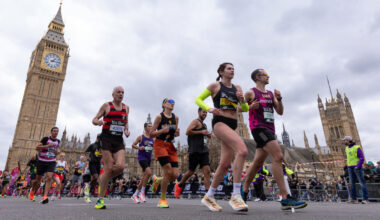 London Marathon Big Ben Parliament square