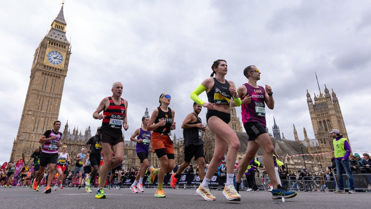 London Marathon Big Ben Parliament square
