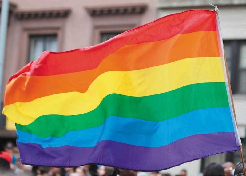 The good relations scheme in the Armagh area included a visit to the Rainbow Project 