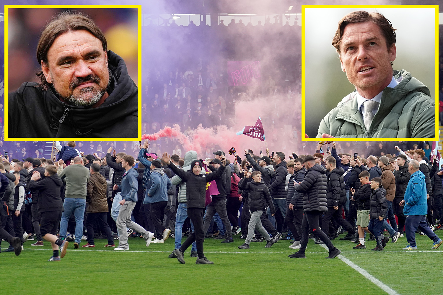 Leeds and Burnley promoted to Premier League after Sheffield United collapse sparks bedlam