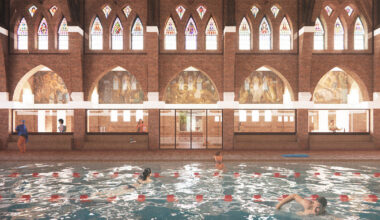 MVRDV plans renovation of dutch church into public swimming pool