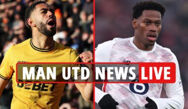 Man Utd transfer news LIVE: Red Devils 'in Jonathan David battle', Cunha 'AGREES' United move, Osimhen 'BOOST'