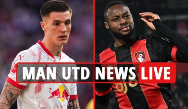 Man Utd transfer news LIVE: United 'front-runners' for Antoine Semenyo, Red Devils watch Benjamin Sesko, Cherki interest