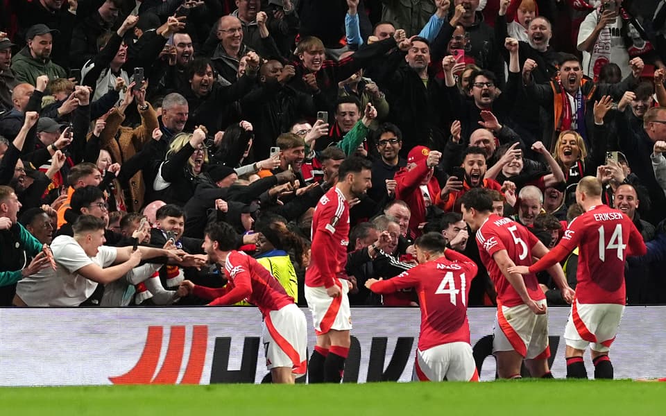 Manchester United v Lyon - UEFA Europa League - Quarter Final - Second Leg - Old Trafford
