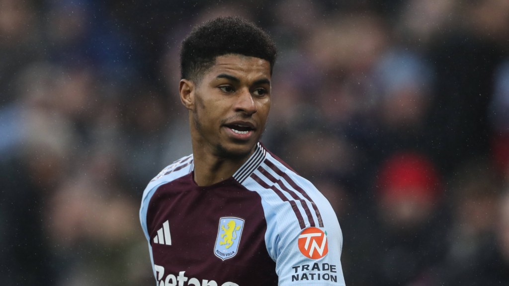 Marcus Rashford Aston Villa