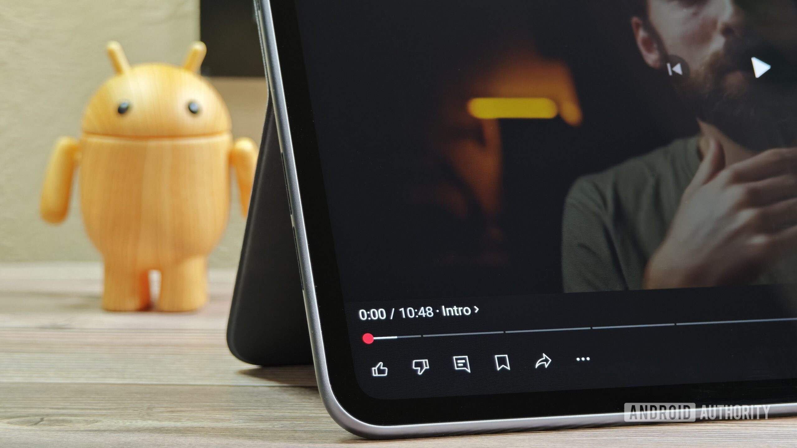 Media playback on an Android tablet