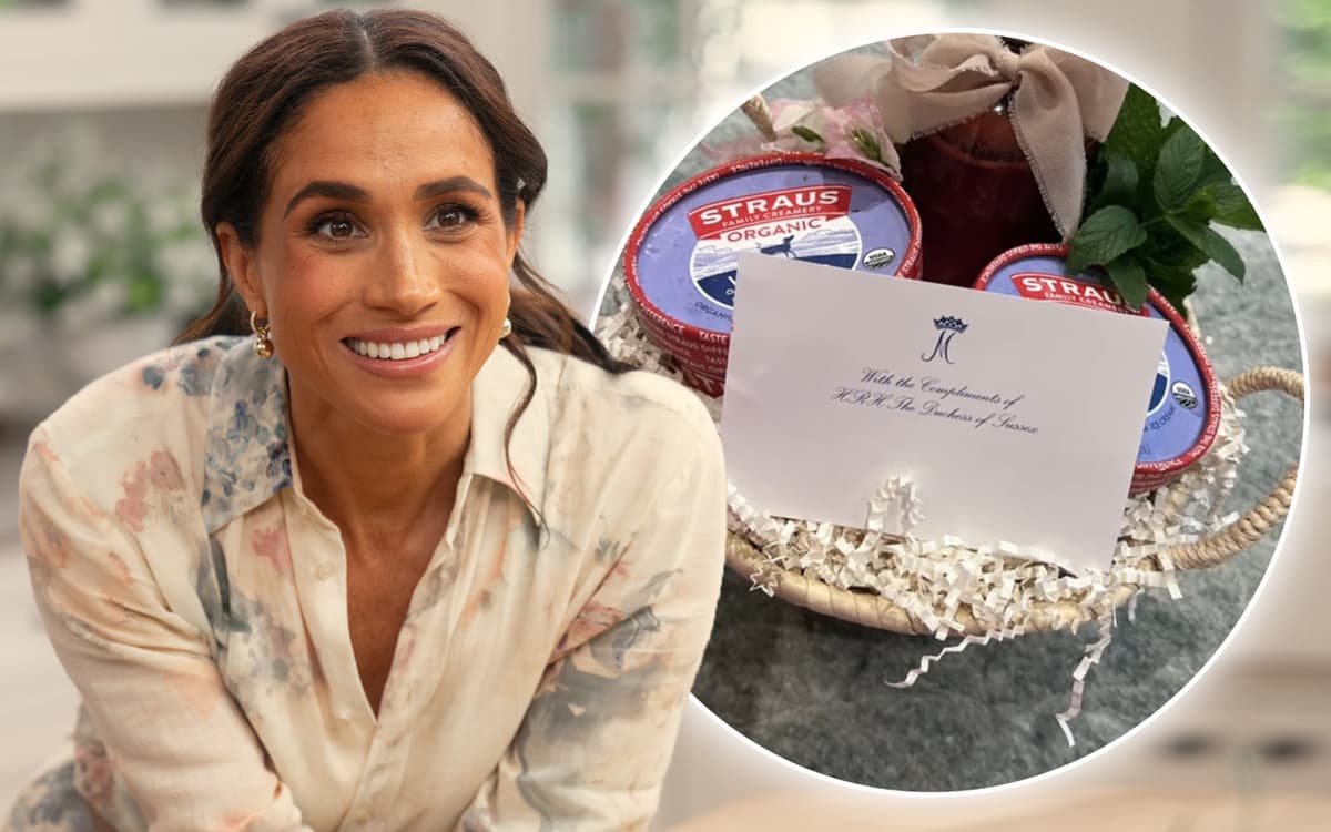Meghan Markle denies using HRH title despite gift card on podcast bearing initials - London Evening Standard