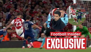 Arsenal wrongly denied penalty on Mikel Merino v PSG says ex-PGMOL boss