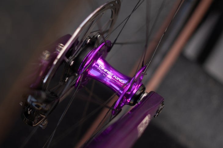 Mondraker Arid custom purple gravel bike at sea otter classic-7