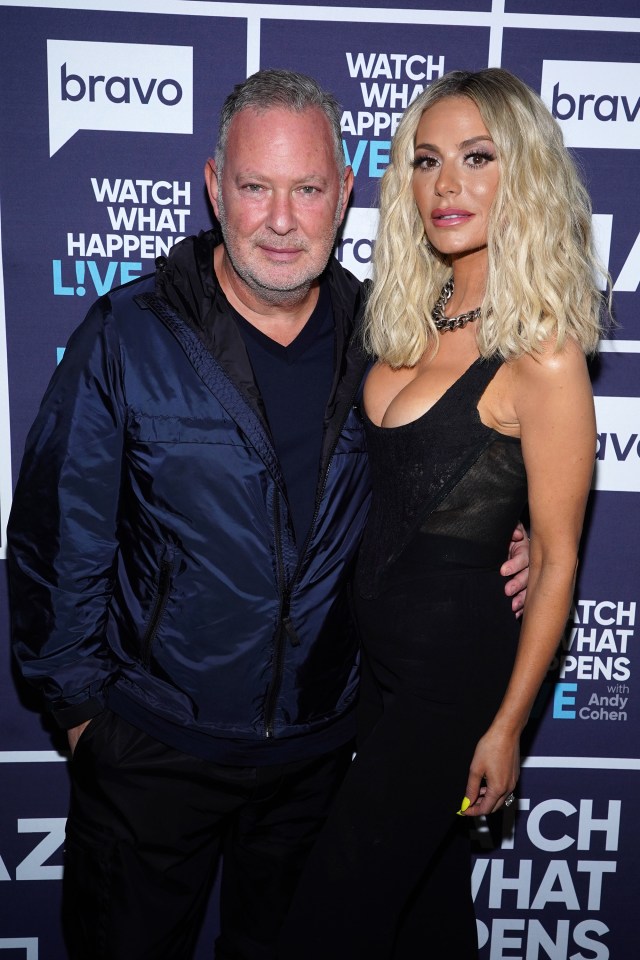P.K. and Dorit Kemsley at a Watch What Happens Live event.
