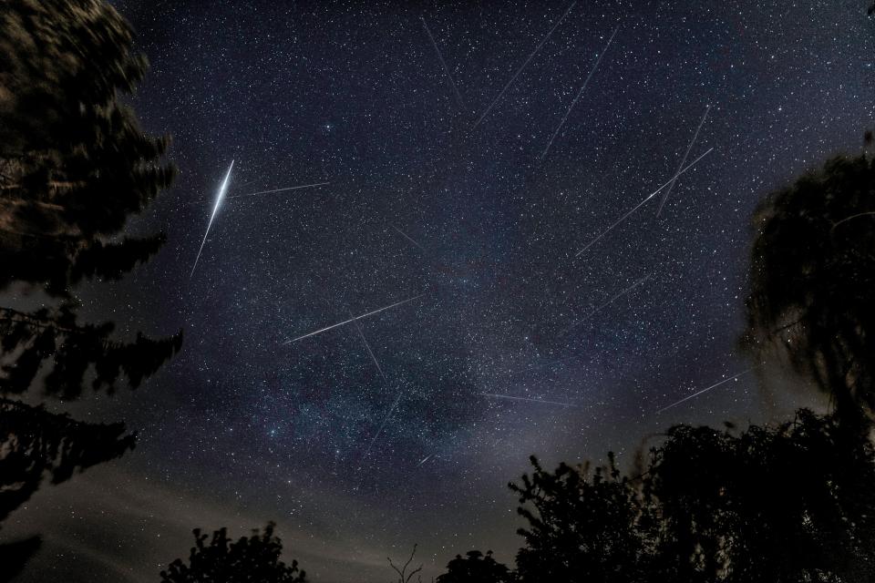 Lyrid meteor shower.