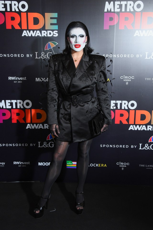 Danny Beard at the Metro Pride Awards.