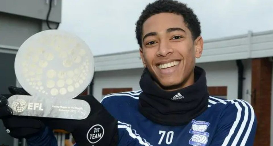 Jude Bellingham won the award in 2020 after his breakthrough season at Birmingham