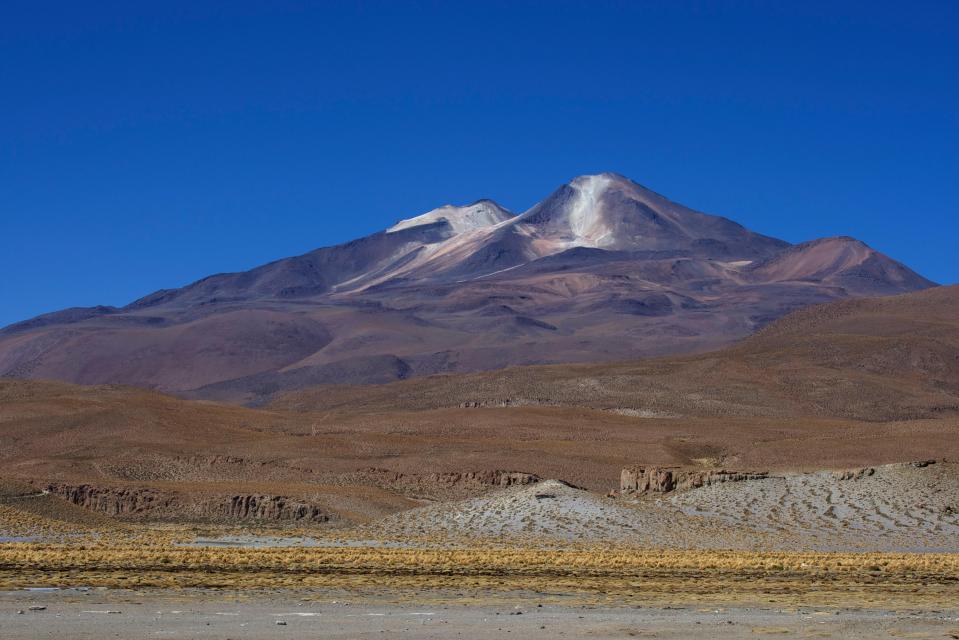 Uturuncu volcano in the Atacama Desert, Bolivia.
