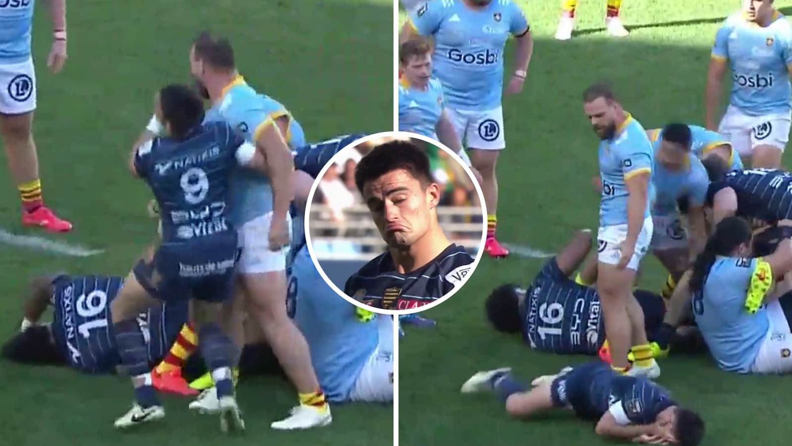 France star's 'theatre' leads to ban calls for 'absolutely ridiculous' dive : Planet Rugby