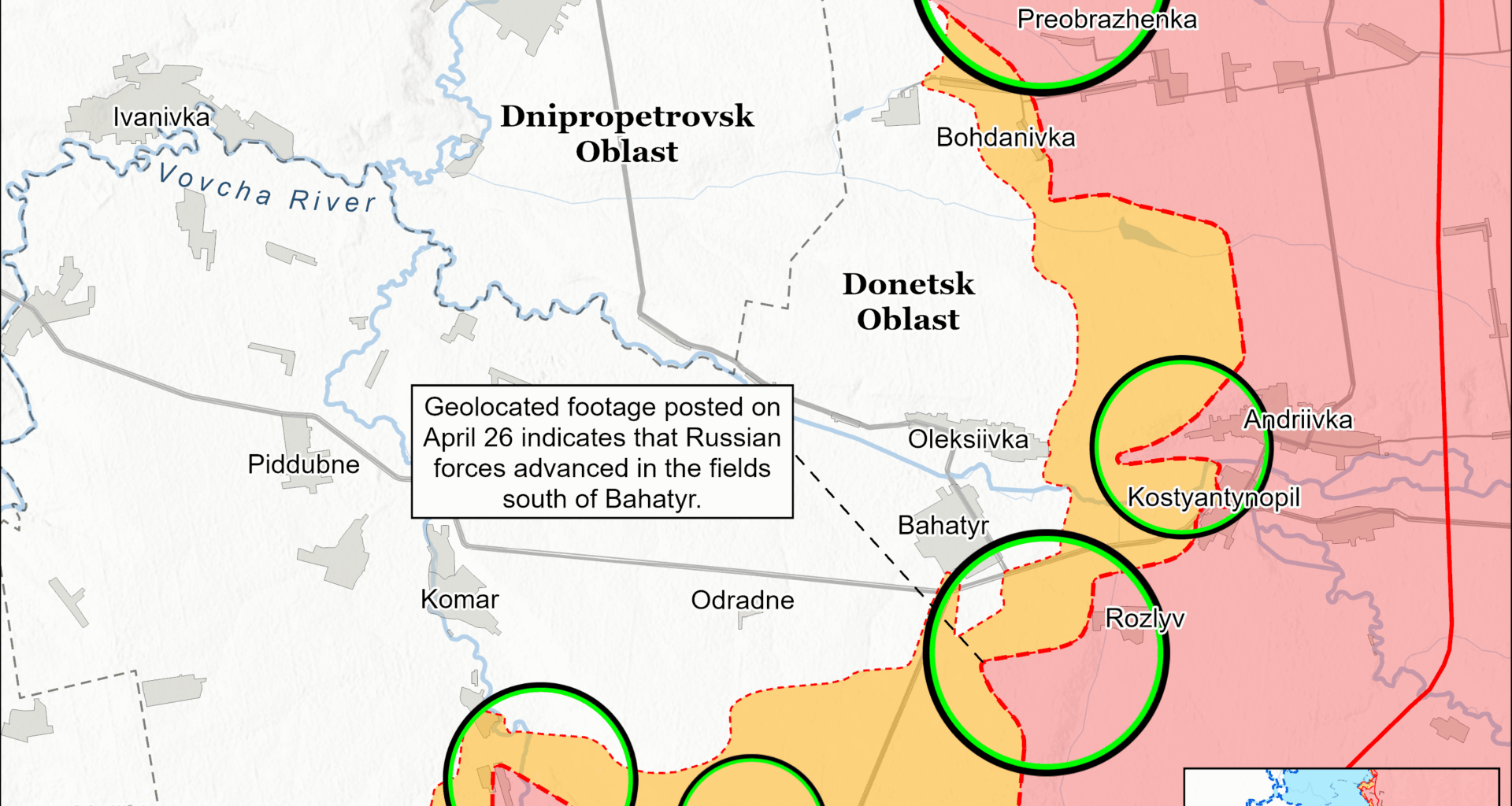 Russian Offensive Campaign Assessment, April 26, 2025