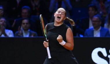 Ostapenko back in Top 20, Danilovic breaks new ground
