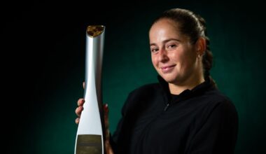 Eight years later, Ostapenko is still swinging freely and winning titles