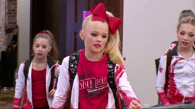 Jojo Siwa from Dance Moms in 2011.
